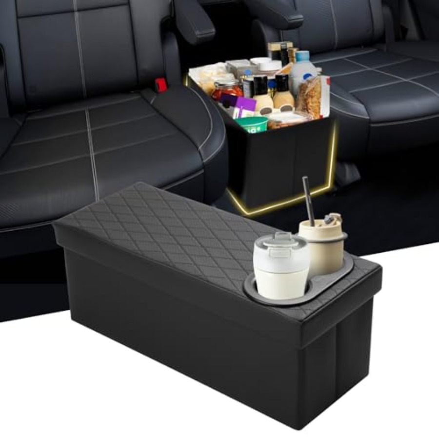 Travel Accessories Organizer Bag - カーシートオーガナイザー Kia 2020-2026 センターコンソールオーガナイザー、おもちゃ、ベビー用品、犬用おもちゃ箱、収納箱、旅行用品用