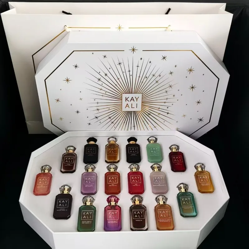 Travel Accessories Ideas - 18個入り ミニ香水スプレーセット 10ml 携帯用 女性用フレグランスコレクション フローラルアンバーの香り