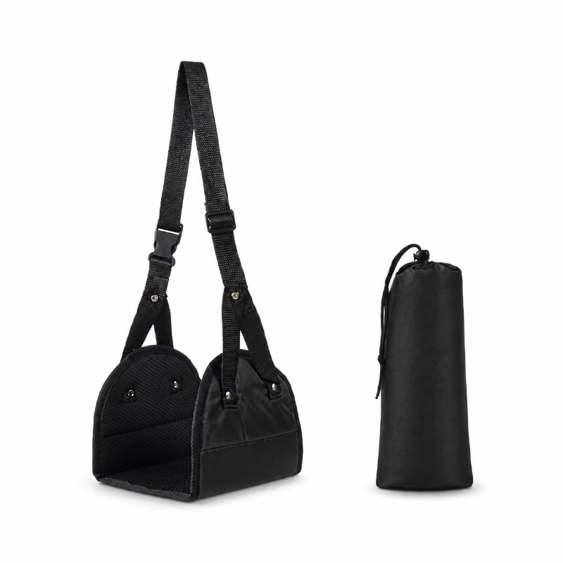 Travel Accessories Long Flight - 長距離フライトに最適な、調整可能なストラップ付きの航空機用フットハンモック。持ち運び可能なレッグサポートで、旅行中の休憩に役立ちます。
