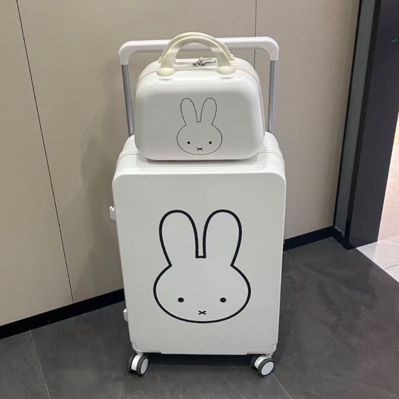 新しいミッフィークリエイティブ高価値トロリーケース漫画アニメ - Luggage Cover Protector のレビューと価格