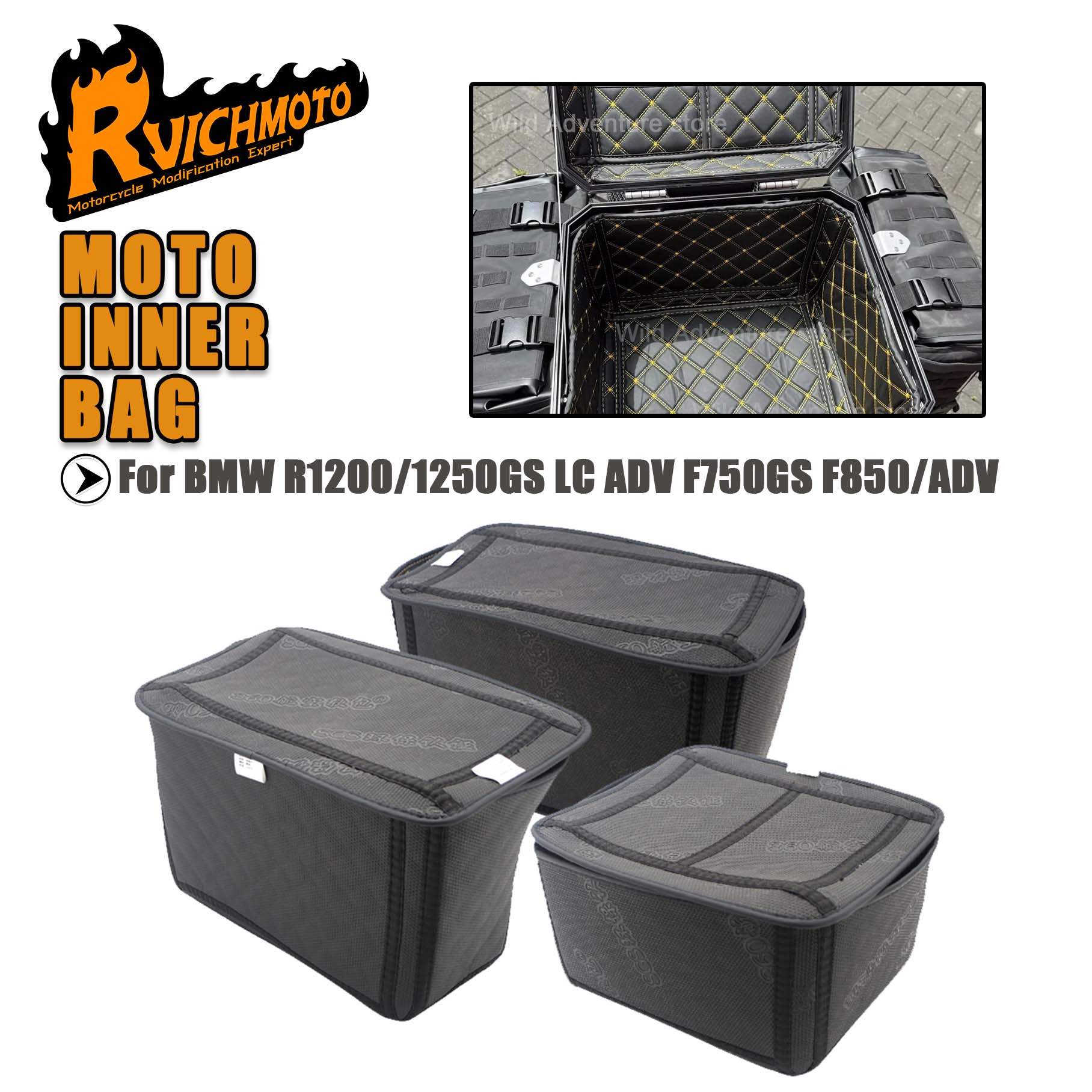  BMW R1200 R1250 GS LC ADV F7 - Luggage Cover Protector のレビューと価格