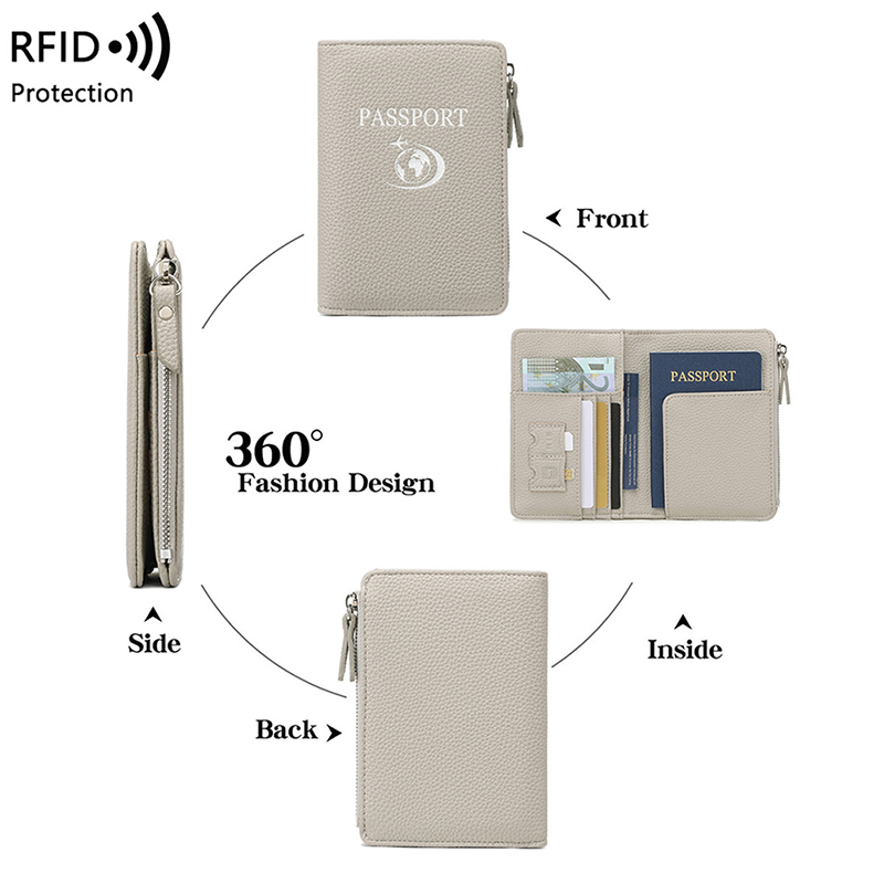 旅行用 RFID対応 パスポートケース PUレザー製 多機能 - Travel Accessories Wallet のレビューと価格