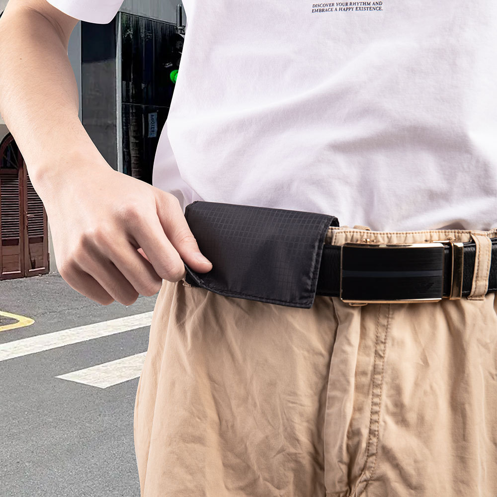 旅行用、隠しポケット付きウエストポーチ、盗難防止パスポートホ - Travel Accessories Wallet のレビューと価格
