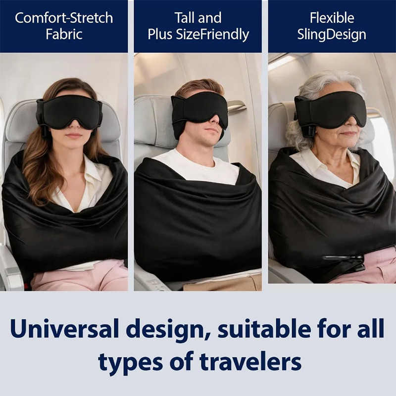 3-in-1 飛行機用スリープキット：メモリーフォーム製フラ - Travel Accessories Long Flight のレビューと価格