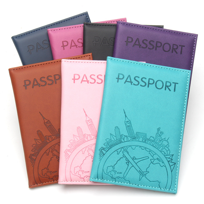 グローバルフライトプリントパスポートホルダー レザーパスポー - Travel Accessories India のレビューと価格