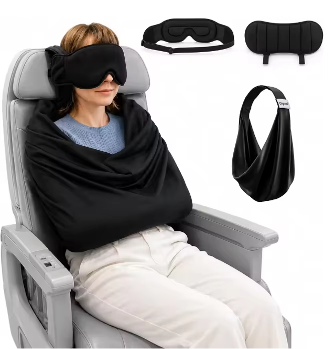 3-in-1 飛行機用睡眠サポートシステム。メモリーフォーム - Travel Accessories Long Flight のレビューと価格